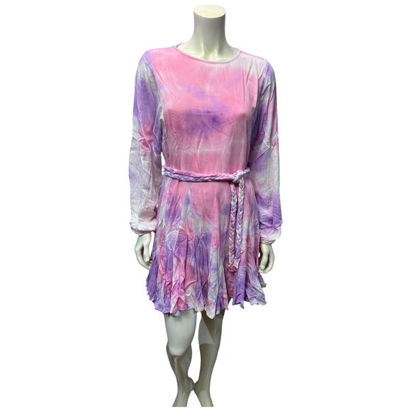VICI Small Boho Fairy Tie-Dye Cotton Summer Dress - Picture 2 of 14